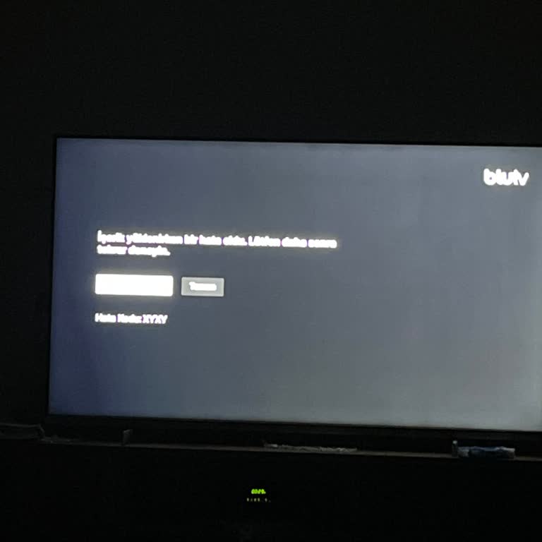 Blutv Xy Xy Hata Kodu Veriyor Sürekli