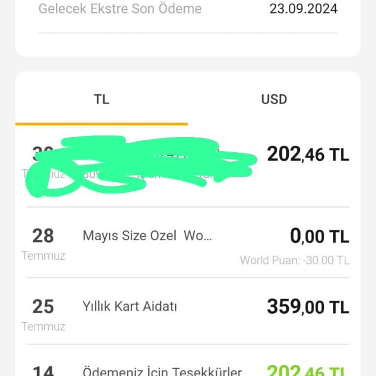 VakıfBank World Click Kart Aidatı İadesi