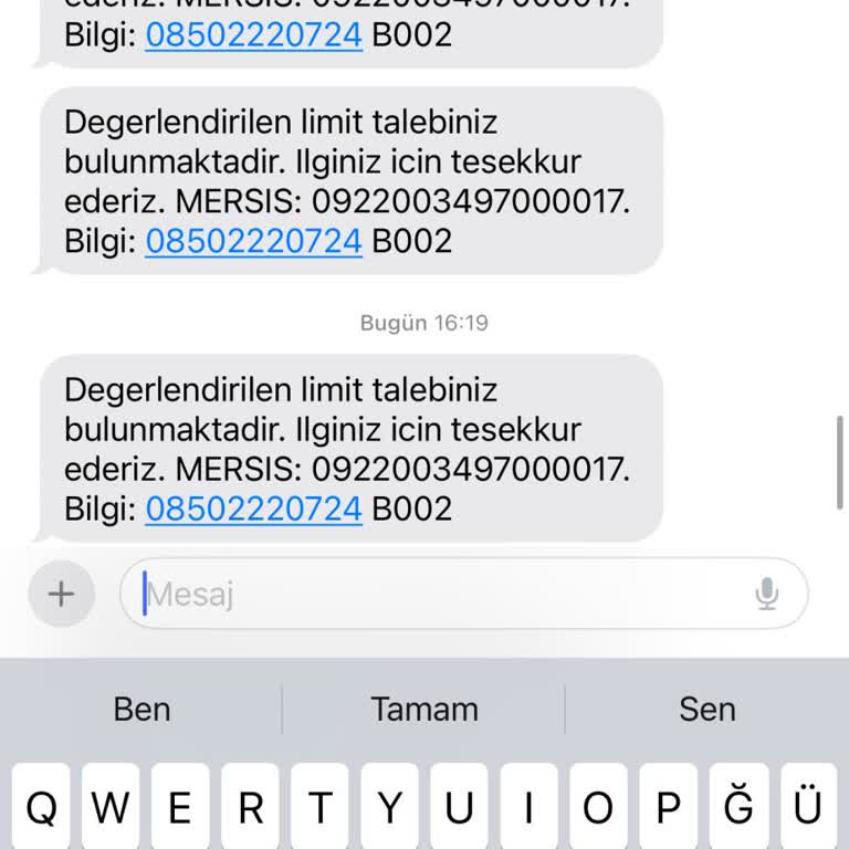 VakıfBank Kredi Kartı Limit Arttırma