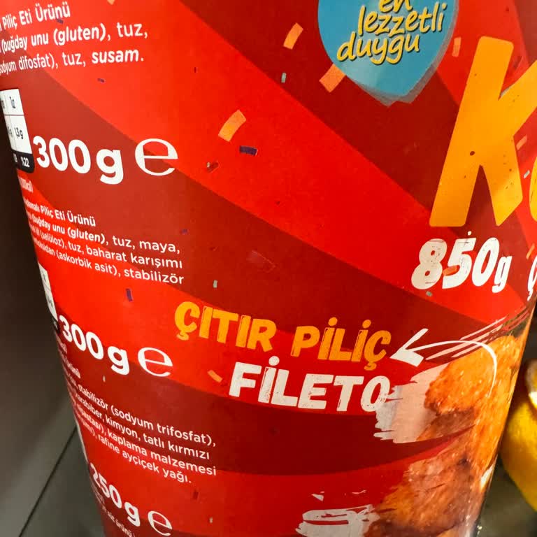 Keskinoğlu Ambalaj Üzerinde Yalan Beyanda Bulunmuşlar, Ayıp Resmen!