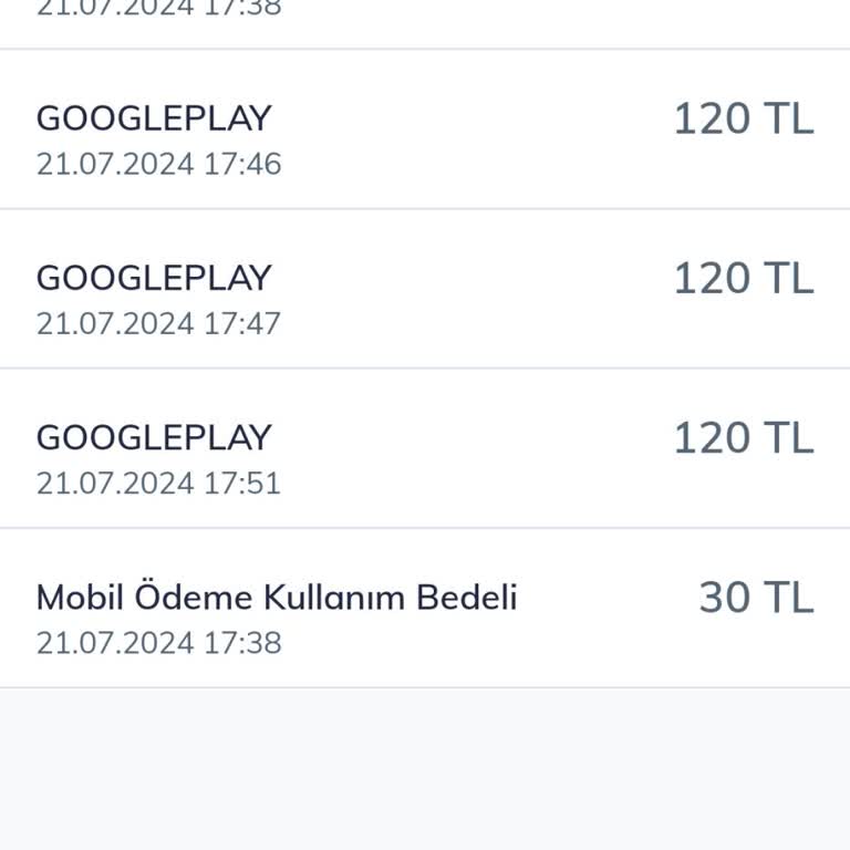 Google Play Yanlışlıkla Fazla Alınan Üyelik Ücretinin İadesi!