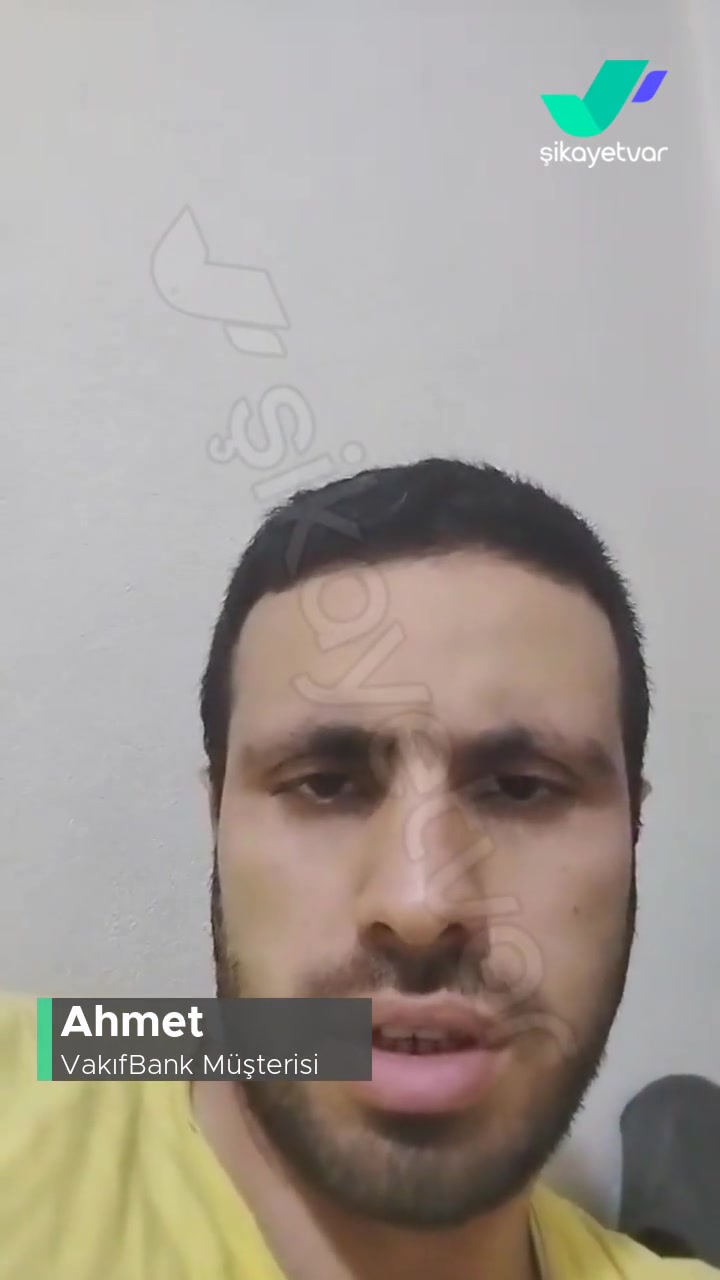 VakıfBank'tan Şikayetçiyim, Kart Ücretini İade Edilmesini İade İstiyorum! videonun kapak resmi