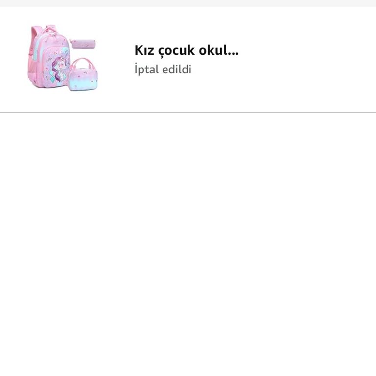 Amazon'dan Sipariş İptali Ve Müşteri Hizmetleri Sorunu