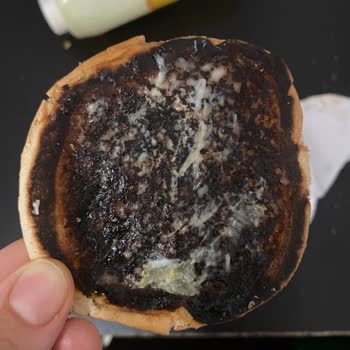 Yanmış Ekmek Burger King Yakışmadı