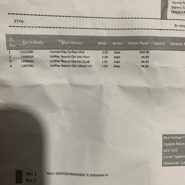 Watsons Oje Mağazada Oje Kullanımı Ve Oje Değişim Şikayeti