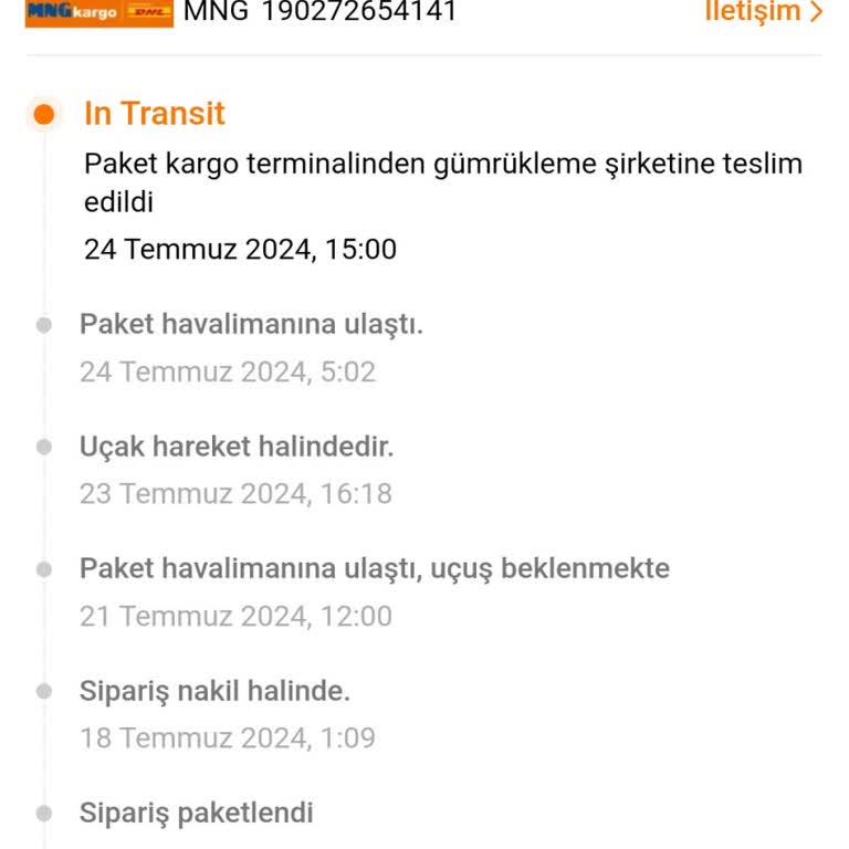 MNG Kargo Temu Firmasından Teslimat Sorunu