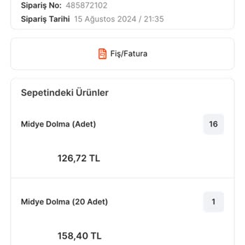 Migros Yemek Sipariş Mağduriyeti Amatörce