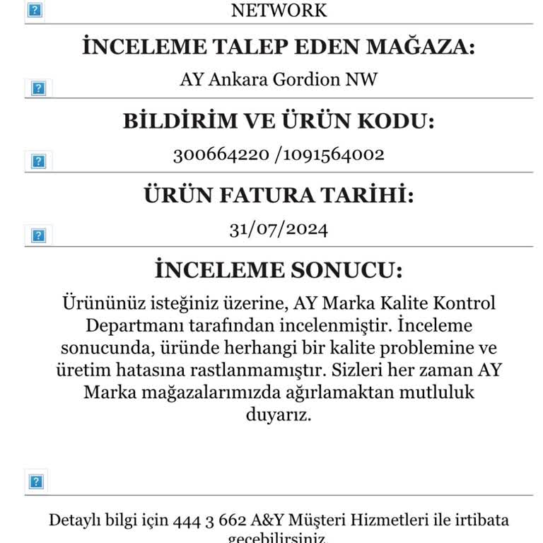 Network Satış Temsilcisi Yanlış Yönlendirmesi Mağduriyeti