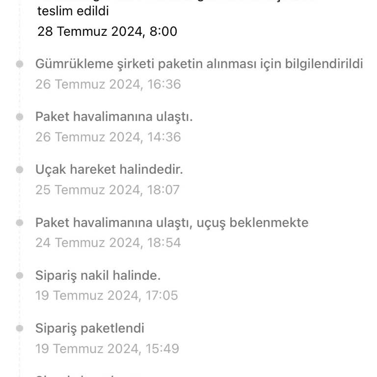 MNG Kargo'nun Temu Ürünlerinde Gümrük Yavaşlığı.