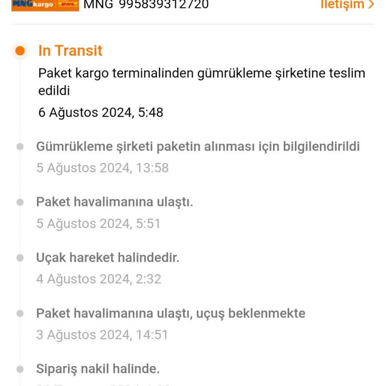 Gümrükte Bekleyen Kargom Ve MNG Kargo Sorunu