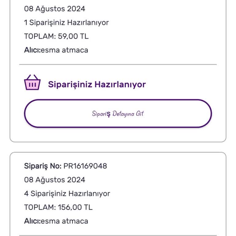 Gratis Ürün Teslim Edilmedi