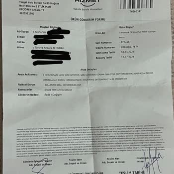 Teknosa İade/ Değişim Yasal Hakkımı Kullandırmaması