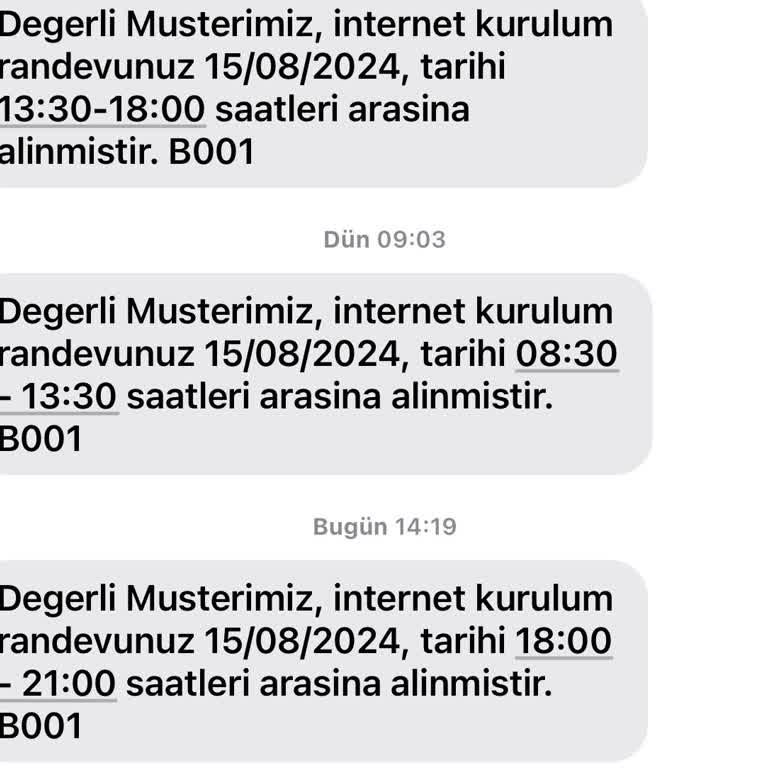 Türk Telekom Kurulum Sorumsuzluğu Diz Boyu
