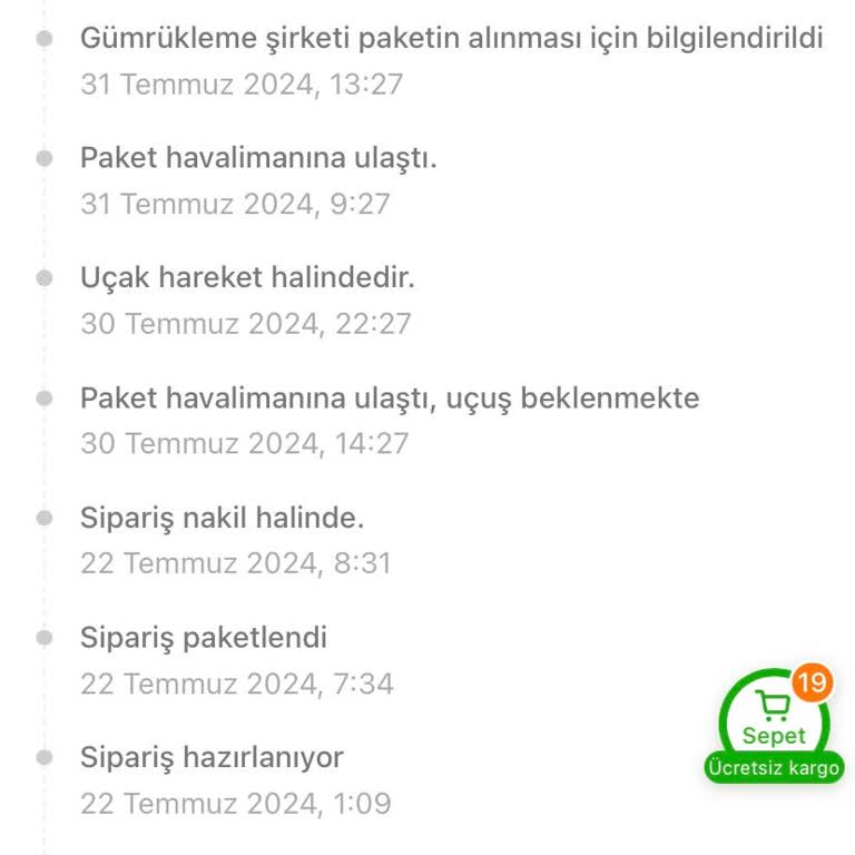 MNG Kargo Temu Ürünlerinin Gümrükte Beklemesi