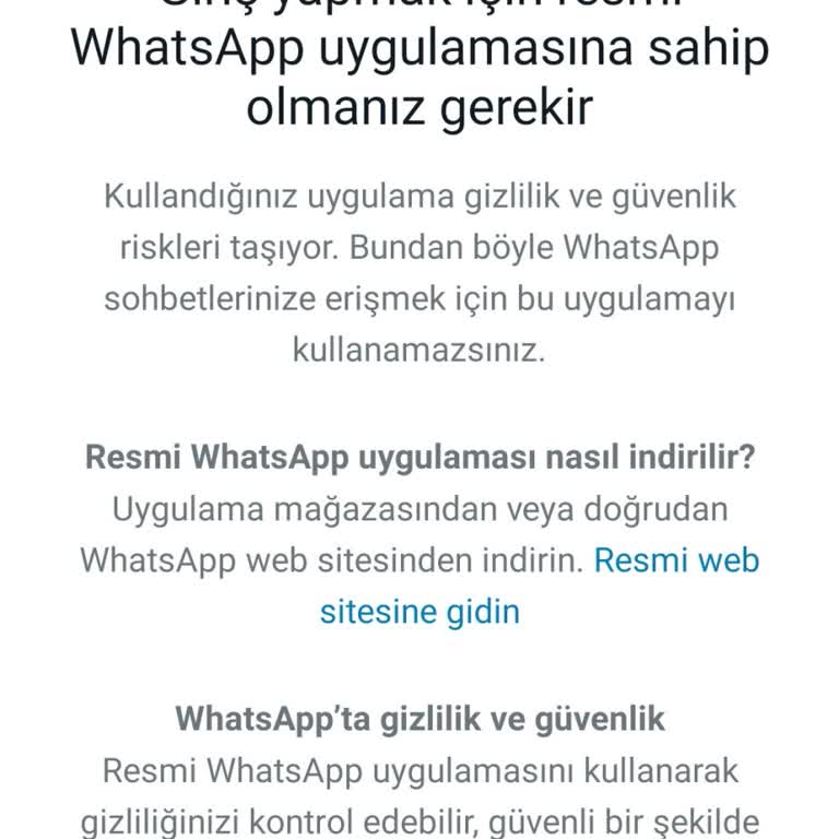 WhatsApp Hesabım Engellendi