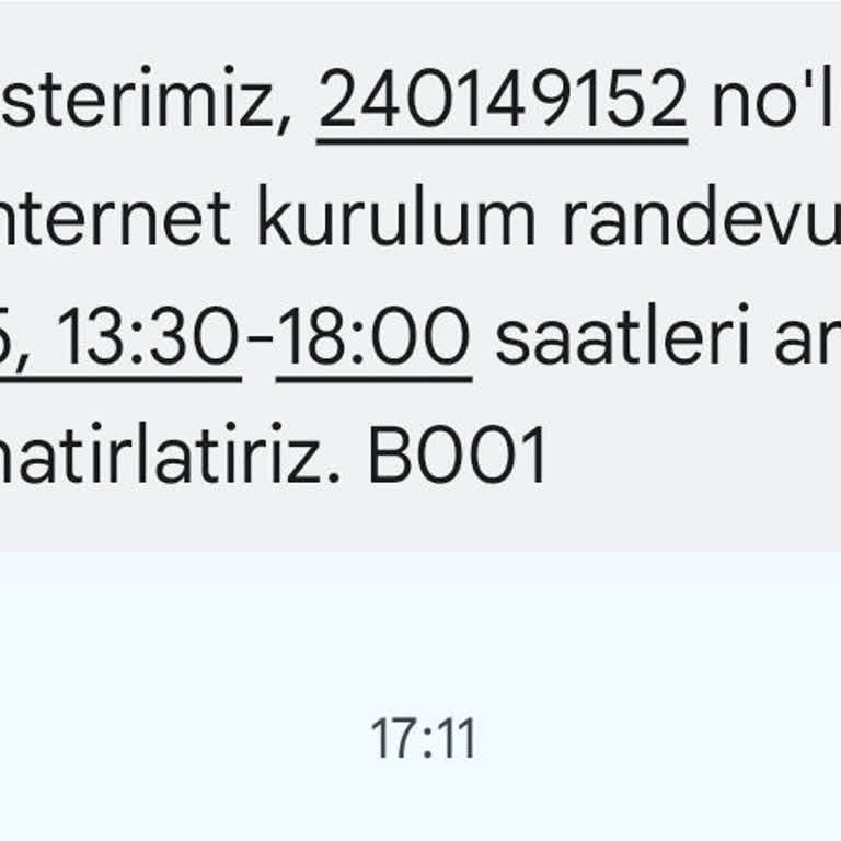 Türk Telekom Verilen Randevuya Gelmiyor.