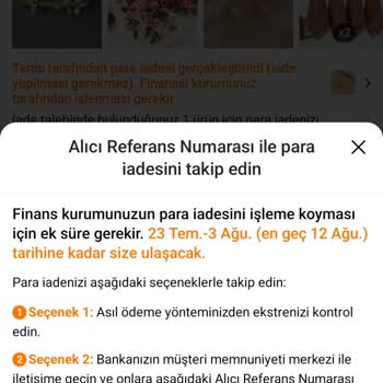 Temu'da İade Süreci Sorunu Ve Güvenilirlik Endişesi