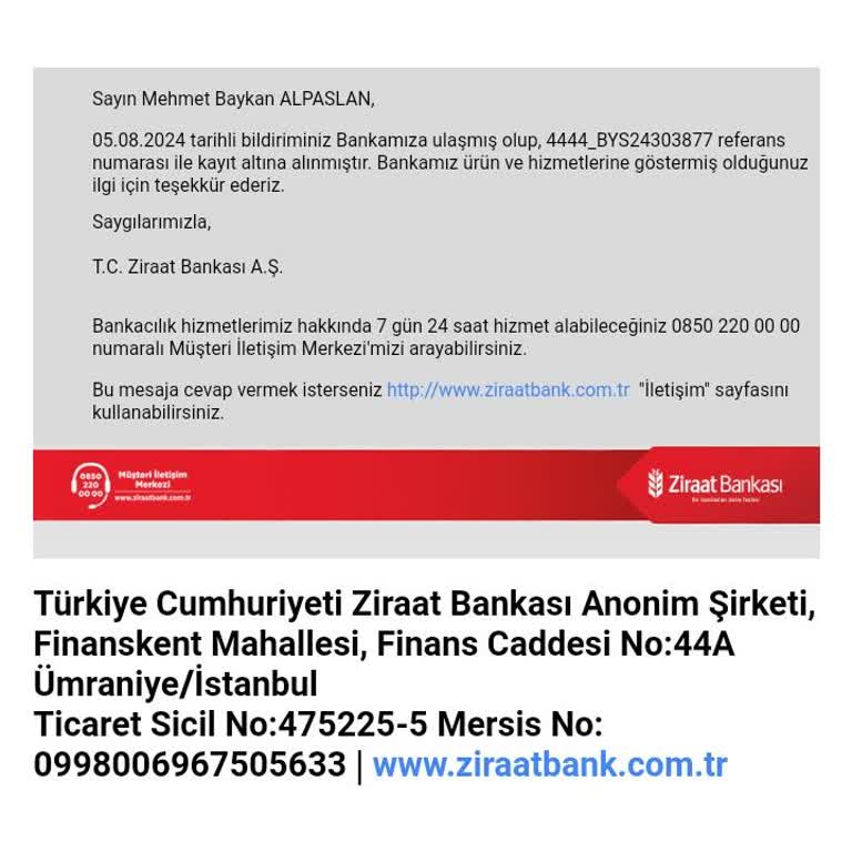 Ziraat Bankası Mağduriyeti Ve Lakayıtlığı