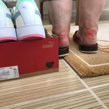 Puma Spor Ayakkabı Ayağa Uygun Ergonomik Yapıda Değil