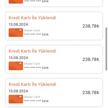 Tripy Mobility Tripy Kartımdan Bilgim Olmadan Para Çekti