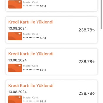 Tripy Mobility Tripy Kartımdan Bilgim Olmadan Para Çekti