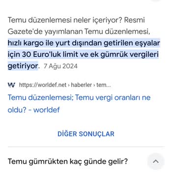 Temu Alışverişim 20 Gündür Gümrükte Bekliyor