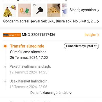MNG Kargo'nun Yurtdışı Teslimat Sorunu