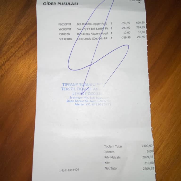 Tiffany & Tomato Yanlış Bilgilendirme Ve Geciken Para İadesi Mağduriyeti