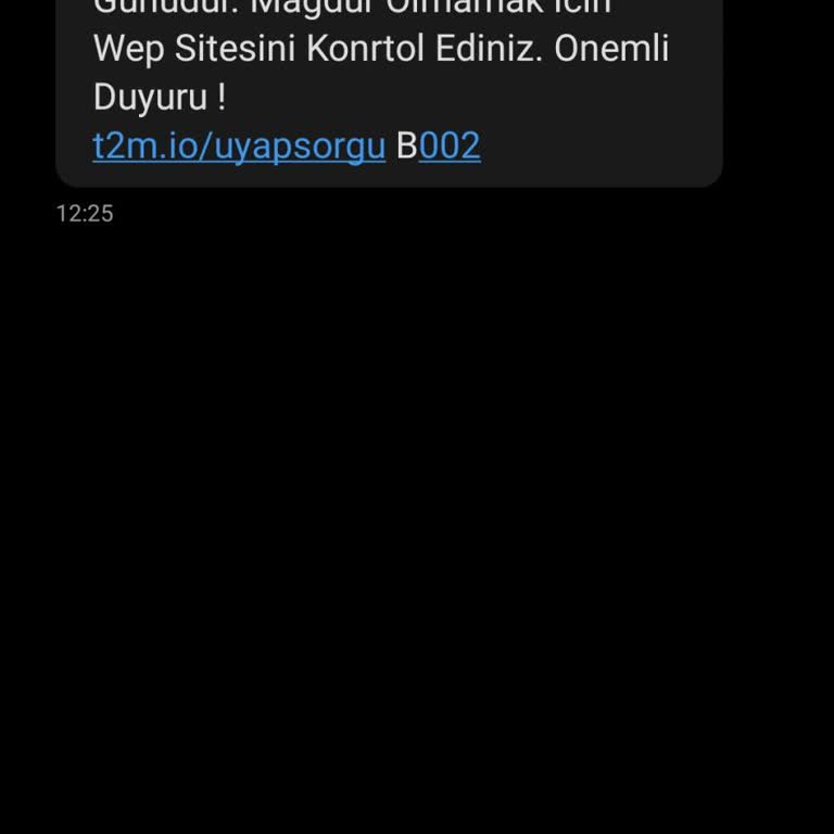 Cloud E Tıc (SMS) Gelen Şüpheli SMS