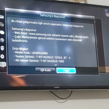 Samsung UE 55 Tu 8500 TV Kronik Panel Arızası!