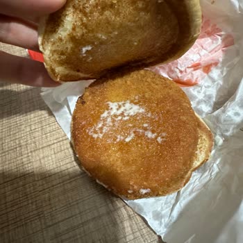 Burger King Pres Baskılı Burger