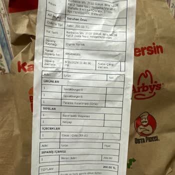 Burger King Pres Baskılı Burger