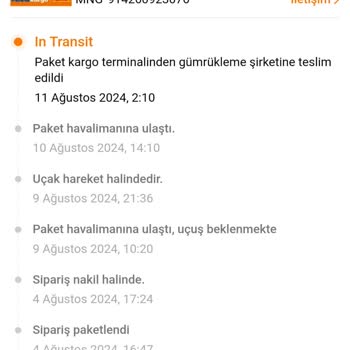 MNG Kargo Temu MNG Çok Bekletiyor Havaalanında