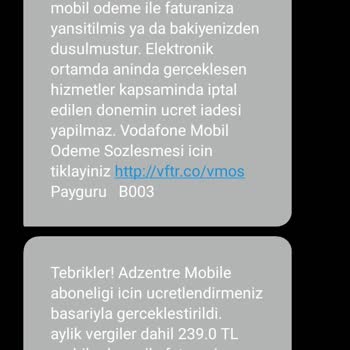 Vodafone İzinsiz Oyun Abonelikleri Ve Hatalı Ücretlendirme