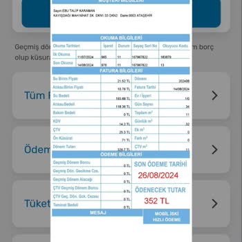 İSKİ Atık Su Bedeli Hakkında Haksız Uygulama