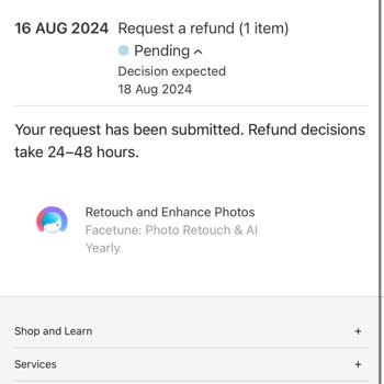 Apple TV App Store Facetune İsteğim Dışında Para Çekti