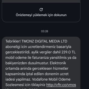 Vodafone Abonelik Sorunları Ve Haksız Ücretlendirme