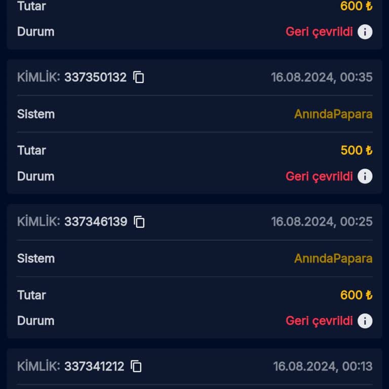 Betoffice Sitesinde Kazanç Çekim Sorunu