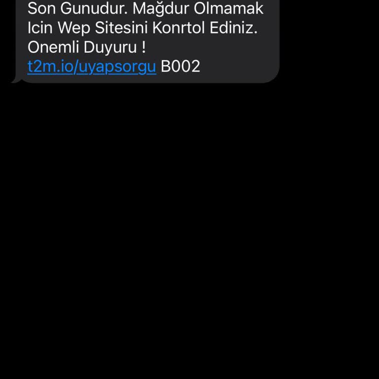 Cloud E Tıc (SMS) Şüpheli Mesaj