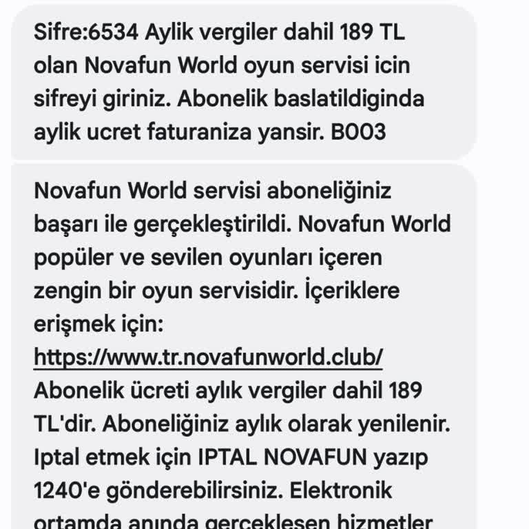 Bilgim Dışında Başlatılan Abonelik ve Güven Kaybı