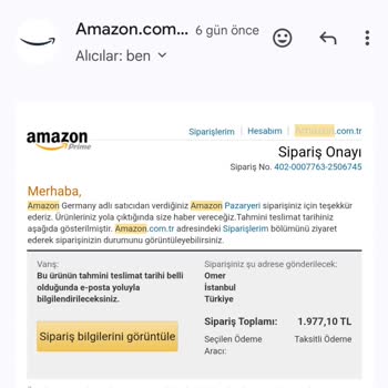 Amazonun Gümrük Yasası Çıktıktan Sonra Satışa Devam Etmesi