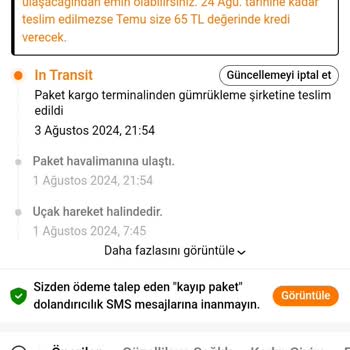 MNG Kargo'nun Gümrükte Takılı Kalması