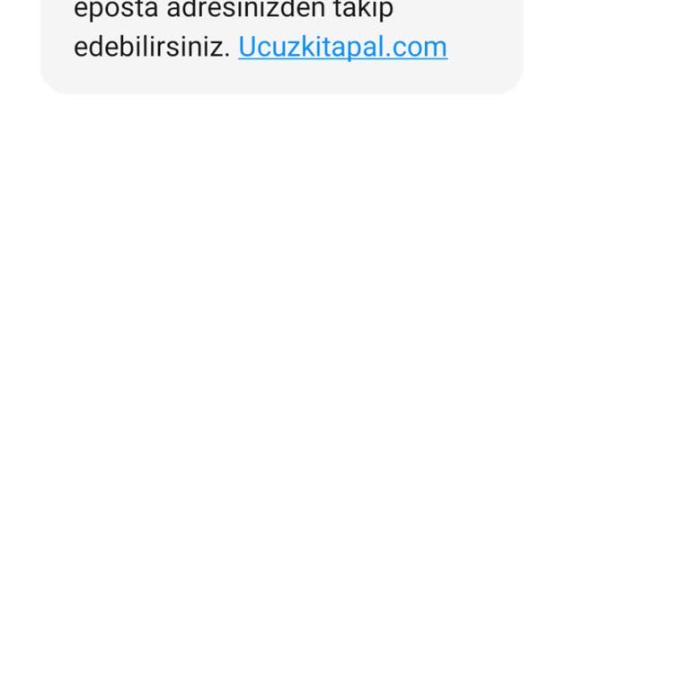 Ucuzkitapal.com Telefona Cevap Vermiyorlar Ve Kargomla İlgili Bilgi Alamıyorum