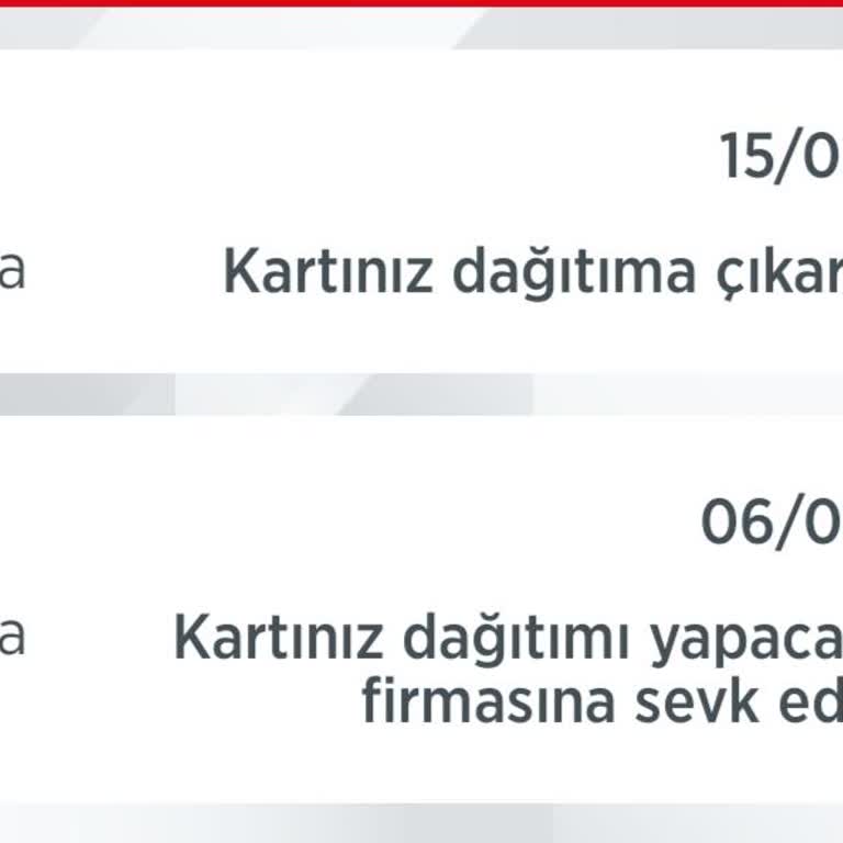 Ziraat Bankası Kredi Kartım Teslim Edilmedi