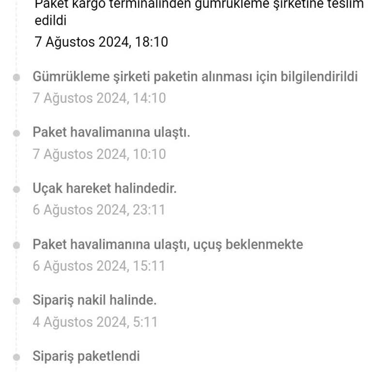 Temu Gümrük Şirketi Ve Elemanlarından Şikayetim Var