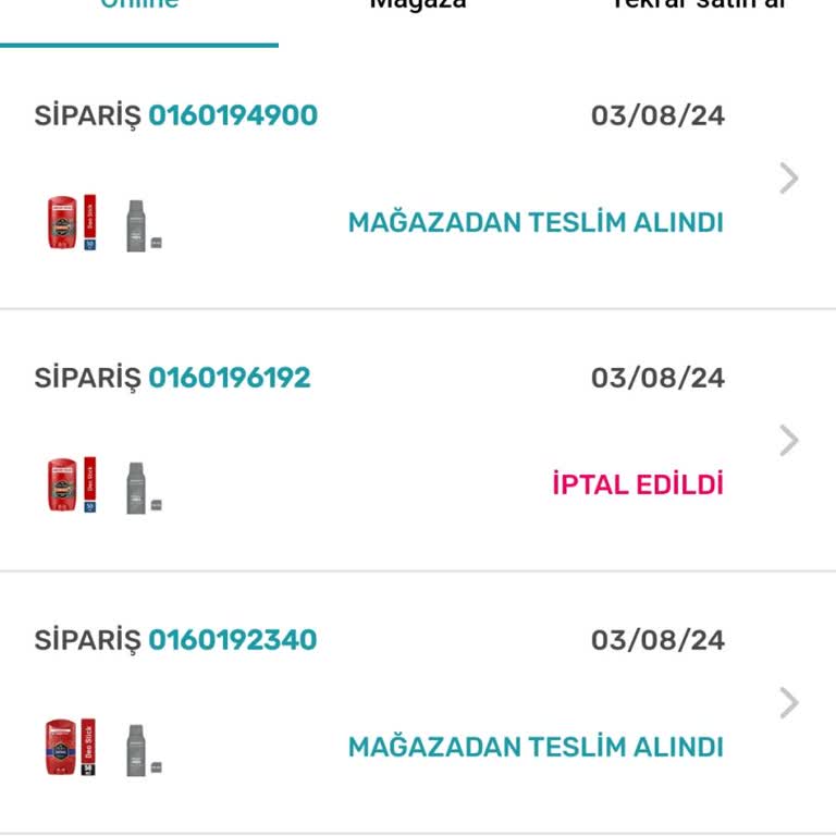 Watsons Siparişimi Başka Birisine Teslim Etmişler
