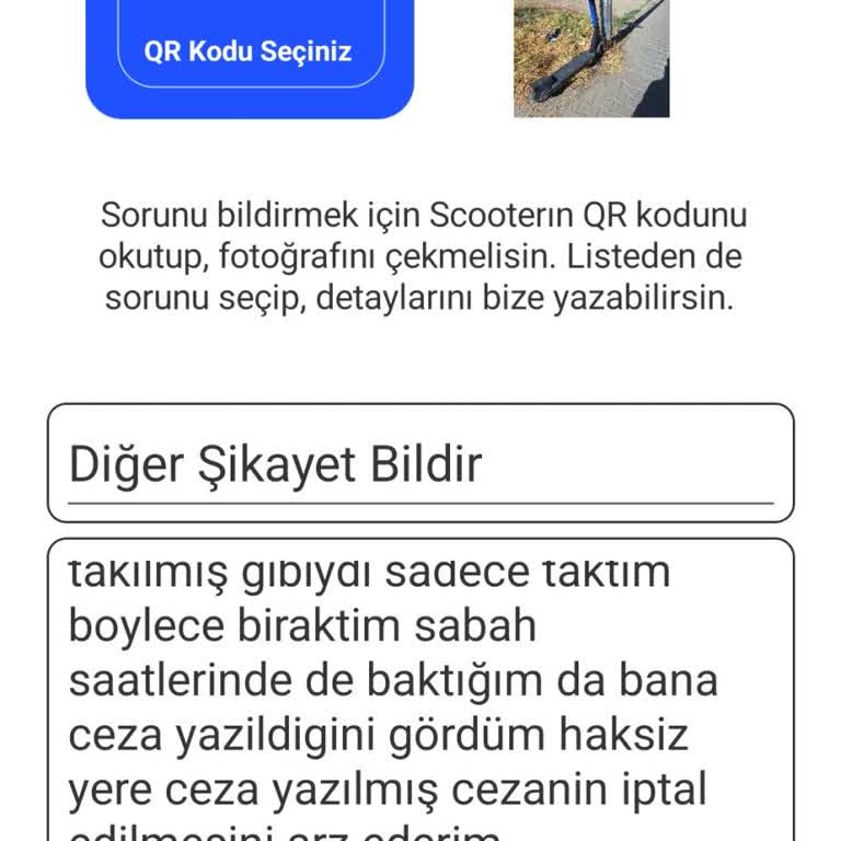 Her Scooter Haksiz Yere Ceza Yazdı