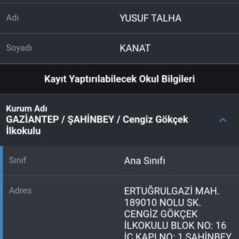 Milli Eğitim Bakanlığı (MEB) Bana Açıklanma Yapılmasını İstiyorum