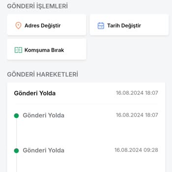 Trendyol Express Kargo Teslimatında Yaşanan Gecikme Ve İletişim Sorunları