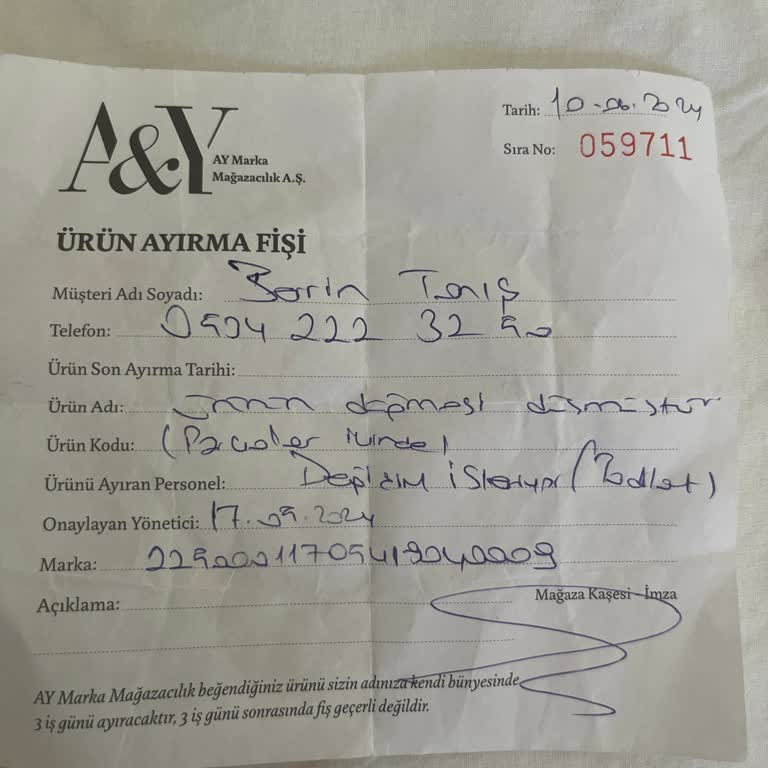 Network Kusurlu Ürün